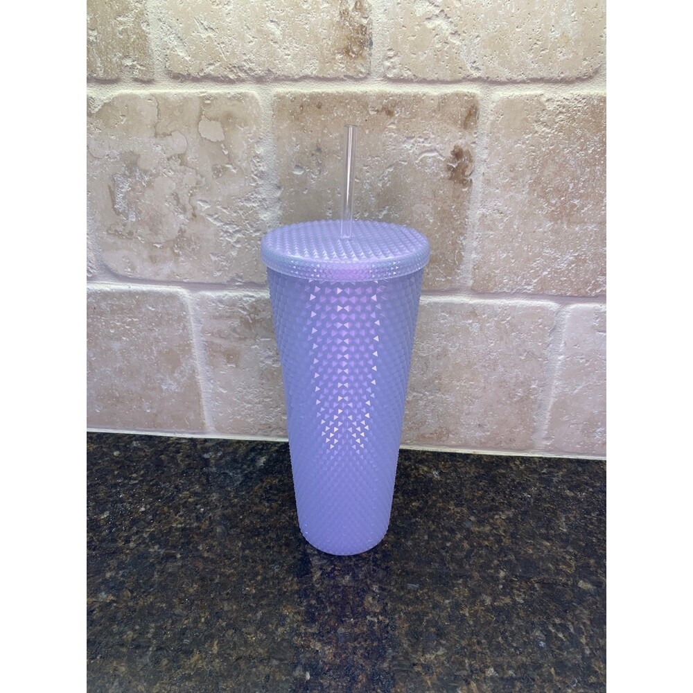 Starbucks 2021 Icy Venti Tumbler - Holographic Studded Limited Edition - 24 OZ - Picture 2 of 9
